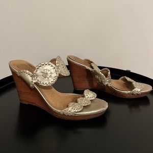 Jack Rogers Wedges Sz 6